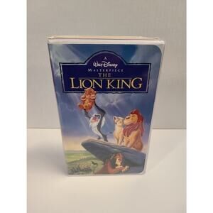 The Lion King Disney VHS US English